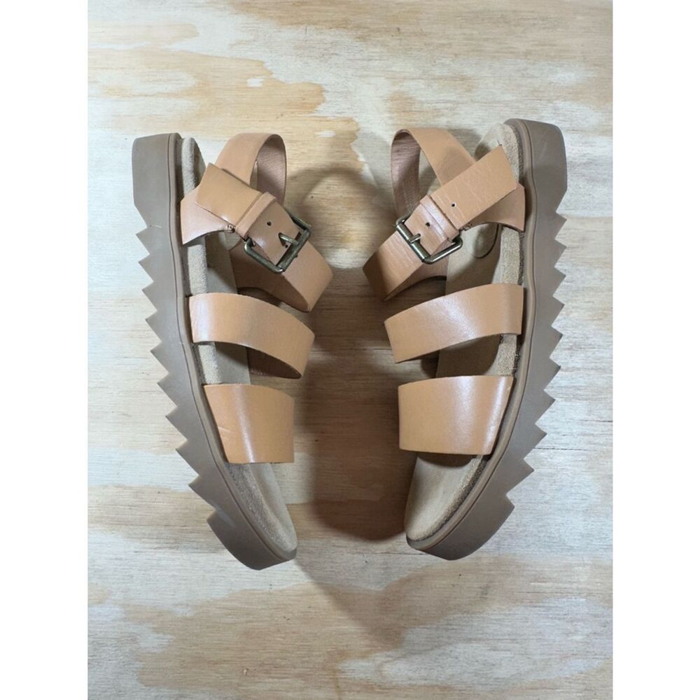 Madewell The Addie Leather Sandals Women’s Size 7 - Picture 3 of 7